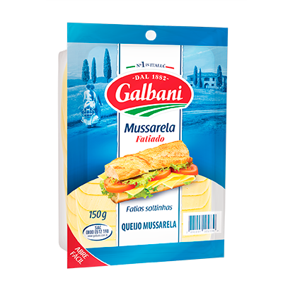 Queijo Mussarela Fatiado