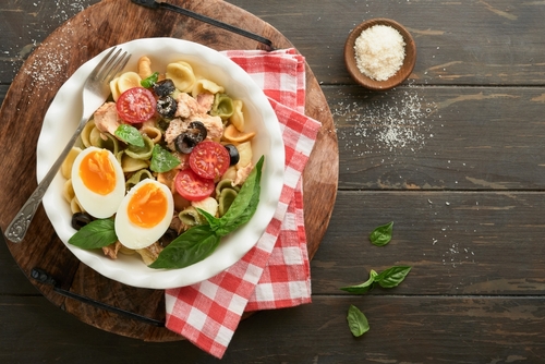 Salada de macarrão italiana
