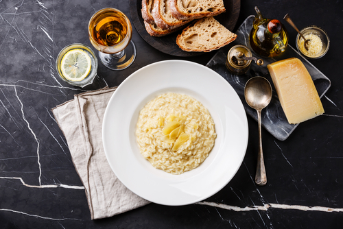 Quais são os melhores acompanhamentos para risoto?