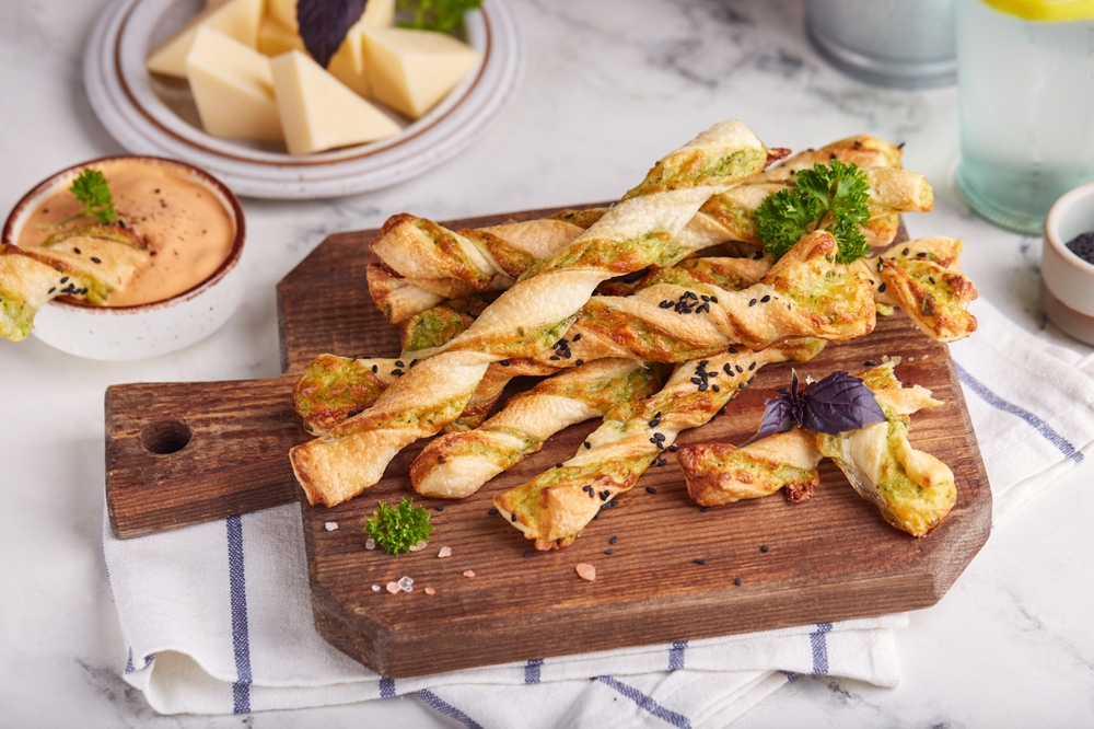 Grissini de parmesão