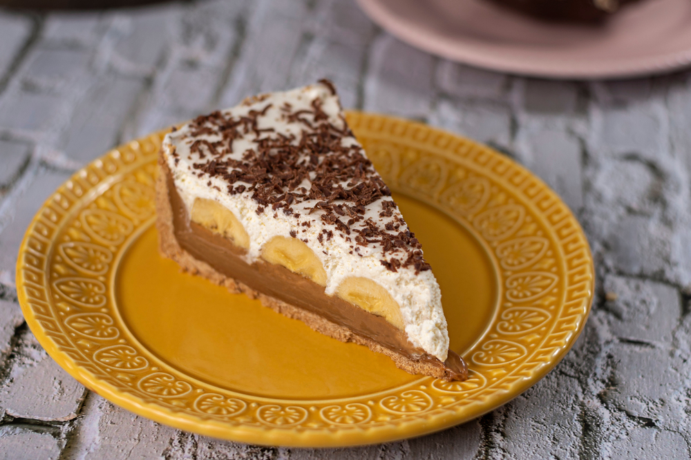 Banoffe com creme de ricota