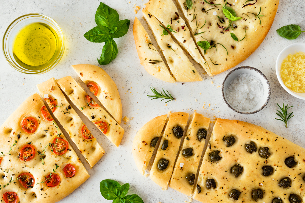 Como fazer focaccia de legumes fofinha em casa