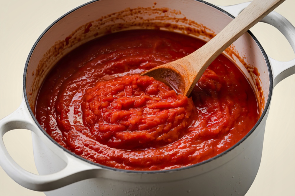 O ingrediente inesperado que ajuda a suavizar a acidez do molho de tomate